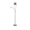 Φωτιστικό Δαπέδου Trio Lighting LED 22W  Χρώμιο Μεταλλικό Dimmable 2000lm 3000K  478310206