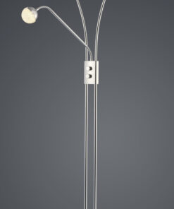 Φωτιστικό Δαπέδου Trio Lighting LED 22W Χρώμιο Μεταλλικό Dimmable 2000lm 3000K 478310206