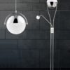 Φωτιστικό Δαπέδου Trio Lighting LED 22W  Χρώμιο Μεταλλικό Dimmable 2000lm 3000K  478310206