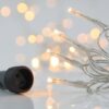 ΣΕΙΡΑ, 100 LED 3mm, 31V, ΕΠΕΚΤΑΣΗ ΩΣ 3, ΜΕ ΜΕΤΑΣΧΗΜΑΤΙΣΤΗ, ΠΡΟΕΚΤΑΣΗ ΠΑΡΟΧΗΣ 300cm, ΔΙΑΦΑΝΟ ΚΑΛΩΔΙΟ, ΘΕΡΜΟ ΛΕΥΚΟ LED,ΑΝΑ 5cm,ΙP44 EUROLAMP – 600-11320