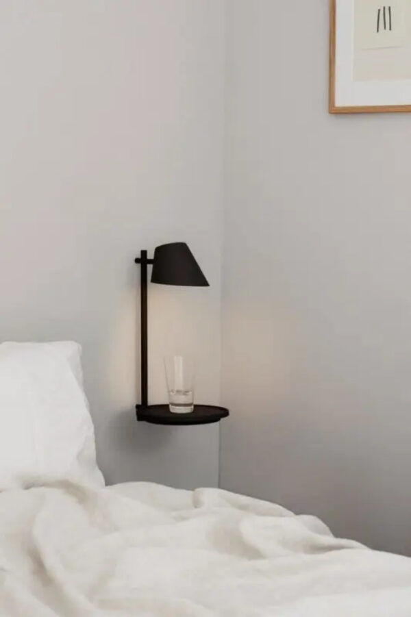 Επιτοίχιο Φωτιστικό DFTP  Stay LED 2700K 14.4W Μαύρου Χρώματος  – 48171003