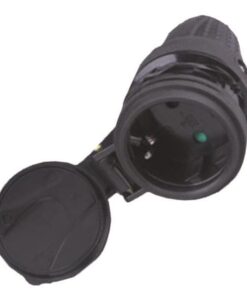 ΦΙΣ ΣΟΥΚΟ ΘΗΛΥΚΟ ΚΑΟΥΤΣΟΥΚ IP44 16Α 220-240V ΜΕ ΠΡΟΣΤΑΣΙΑ ΕΠΑΦΩΝ EUROLAMP 147-10033