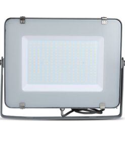 LED Προβολέας 200W V-TAC PRO Samsung Chip Λευκός 100° 16000lm Γκρι Αδιάβροχος IP65 Φυσικό Λευκό 4000K – 484