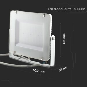 LED Προβολέας 300W V-TAC PRO Samsung Chip  100° 24000lm Λευκός Αδιάβροχος IP65 Ψυχρό 6400K – 487