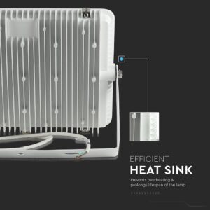 LED Προβολέας 300W V-TAC PRO Samsung Chip  100° 24000lm Λευκός Αδιάβροχος IP65 Ψυχρό 6400K – 487