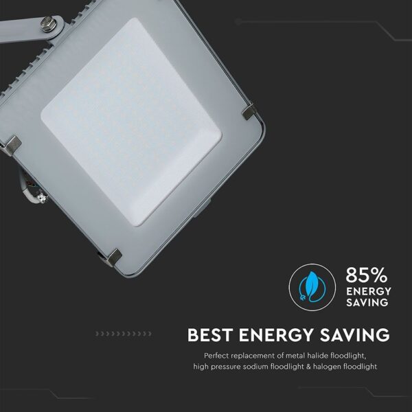 LED Προβολέας 300W V-TAC PRO Samsung Chip  100° 24000lm Γκρι Αδιάβροχος IP65 Φυσικό 4000K – 488