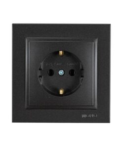 ΠΡΙΖΑ ΣΟΥΚΟ 16A ΜΑΥΡΟ EUROLAMP – 152-10330