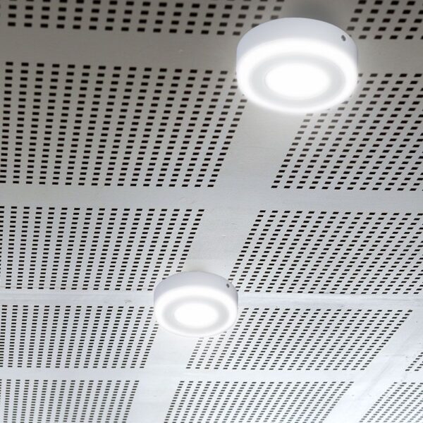 LED panel επιφανειακό 22W 3000K Θερμό λευκό Στρογγυλό V-TAC – 4896