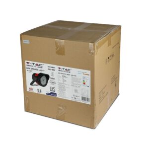 LED Προβολέας 500W V-TAC Samsung Chip Τροφοδοτικό Meanwell Μαύρος 45° Αδιάβροχος IP65 Ψυχρό Λευκό 5000K – 490