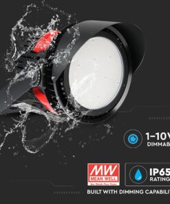 LED Προβολέας 500W V-TAC Samsung Chip Τροφοδοτικό Meanwell Μαύρος 45° Αδιάβροχος IP65 Ψυχρό Λευκό 5000K – 490