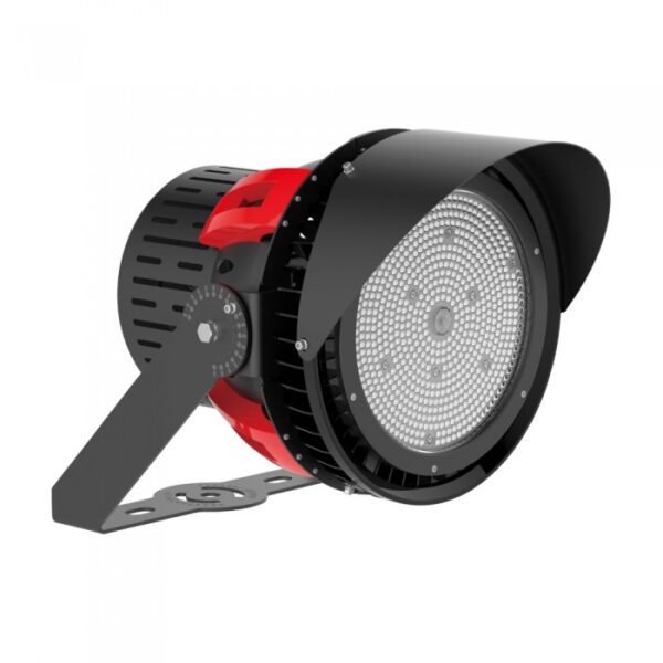 LED Προβολέας 500W V-TAC Samsung Chip Τροφοδοτικό Meanwell Μαύρος 45° Αδιάβροχος IP65 Ψυχρό Λευκό 5000K – 490