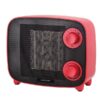 ΑΕΡΟΘΕΡΜΟ ΚΕΡΑΜΙΚΟ VINTAGE 1500W ΚΟΚΚΙΝΟ EUROLAMP – 300-41352