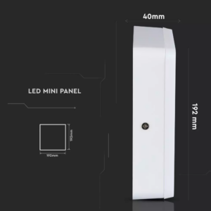 LED panel επιφανειακό 15W 3000K Θερμό λευκό Τετράγωνο V-TAC – 4925