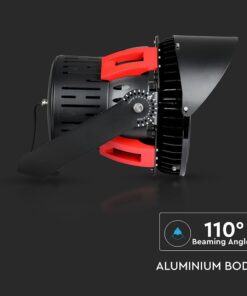 LED Προβολέας 500W V-TAC Samsung Chip Τροφοδοτικό Meanwell Μαύρος 110° Αδιάβροχος IP65 Ψυχρό Λευκό 5000K – 493