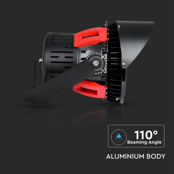 LED Προβολέας 500W V-TAC Samsung Chip Τροφοδοτικό Meanwell Μαύρος 110° Αδιάβροχος IP65 Ψυχρό Λευκό 5000K – 493