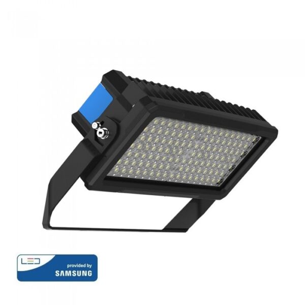 LED Προβολέας 250W V-TAC PRO Samsung Chip 30000lm Τροφοδοτικό Meanwell Μαύρος 60° Αδιάβροχος IP65 Φυσικό Λευκό 4000K – 495