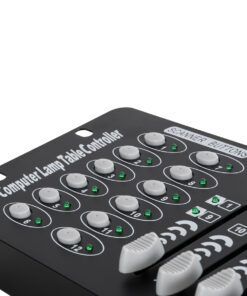 GloboStar® 73493 DMX 192 Channel Fader Console – Κονσόλα Φωτισμού 192 Καναλιών DMX AC 100-240V – IP20 Μ48 x Π13.5 x Υ7cm – 2 Χρόνια Εγγύηση