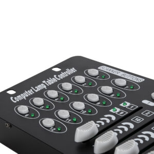 GloboStar® 73493 DMX 192 Channel Fader Console – Κονσόλα Φωτισμού 192 Καναλιών DMX AC 100-240V – IP20 Μ48 x Π13.5 x Υ7cm – 2 Χρόνια Εγγύηση