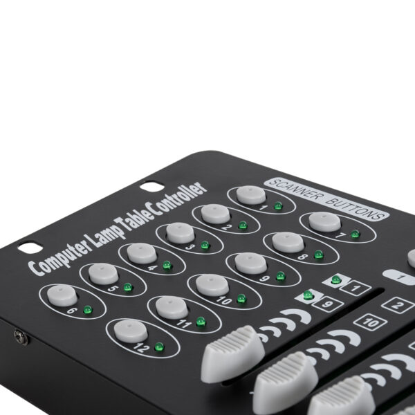 GloboStar® 73493 DMX 192 Channel Fader Console – Κονσόλα Φωτισμού 192 Καναλιών DMX AC 100-240V – IP20 Μ48 x Π13.5 x Υ7cm – 2 Χρόνια Εγγύηση