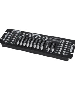 GloboStar® 73493 DMX 192 Channel Fader Console – Κονσόλα Φωτισμού 192 Καναλιών DMX AC 100-240V – IP20 Μ48 x Π13.5 x Υ7cm – 2 Χρόνια Εγγύηση
