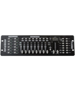GloboStar® 73493 DMX 192 Channel Fader Console – Κονσόλα Φωτισμού 192 Καναλιών DMX AC 100-240V – IP20 Μ48 x Π13.5 x Υ7cm – 2 Χρόνια Εγγύηση
