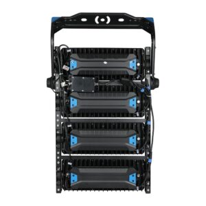 LED Προβολέας 1000W V-TAC PRO Samsung Chip 120000lm Τροφοδοτικό Meanwell Μαύρος 120° Αδιάβροχος IP66 Φυσικό Λευκό 4000K – 498
