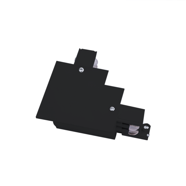 BLACK 90º CONNECTOR FOR 4 WIRE RECESSED ACA - 4WRELB