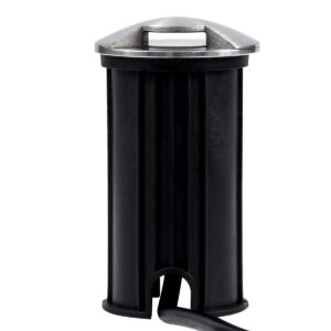 GloboStar® UNDERGROUND-RENA 90663 Χωνευτό Φωτιστικό Σποτ Δαπέδου Two Sided LED 1W 115lm 30° DC 24V Αδιάβροχο IP68 Φ5 x Υ9cm Φυσικό Λευκό 4500K – Ανοξείδωτο Ατσάλι – 3 Χρόνια Εγγύηση