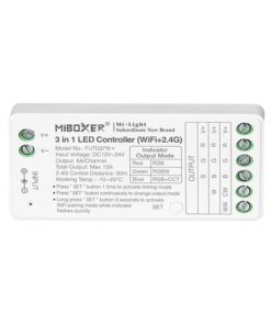 ΑΣΥΡΜΑΤΟ RF Wifi CONTROLLER RGB-RGBW 6A DC 12V/216W 24V/432W EUROLAMP – 145-71415