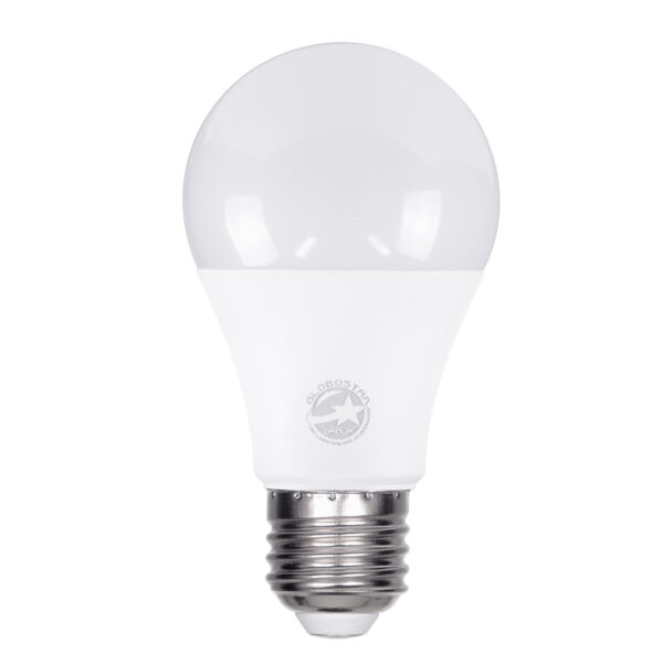 GloboStar® 60025 Λάμπα LED E27 A60 Γλόμπος 8W 776lm 260° AC 220-240V IP20 Φ6 x Υ11cm Φυσικό Λευκό 4500K - 3 Years Warranty