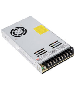 GloboStar® LRS-350-24 61531 MEANWELL Ρυθμιζόμενο Μεταλλικό Τροφοδοτικό PELV για Προϊόντα LED 350W 14.6A – AC 220-240V σε DC 24V – Ρυθμιζόμενο από 21.6VDC έως 28.8VDC – IP20 Μ21.5 x Π11.5 x Υ3cm – 3 Years Warranty