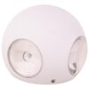 ΦΩΤΙΣΤΙΚΟ ΤΟΙΧΟΥ ΣΤΡΟΓΓΥΛΟ LED 8W Φ100×94 3000K IP65 ΛΕΥΚΟ PLUS EUROLAMP – 145-20226