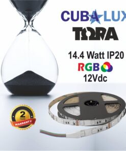 LED Ταινία 14.4W 12V CUBALUX Dimmable 1200lm/m Πολύχρωμη RGB 5 Μέτρα – 50-0032