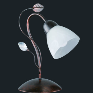 Πορτατίφ Trio Lighting   E14 Σκουριά Αντικέ Μεταλλικό    500700128