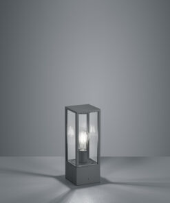 Κολωνάκι Trio Lighting E27 Ανθρακί Αλουμίνιο IP44 501860142