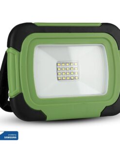 LED Προβολέας Φορητός με Micro USB & Επαναφορτιζόμενος 10W V-TAC PRO Samsung Chip 100° 700lm IP44 Ψυχρό Λευκό 6400K – 503