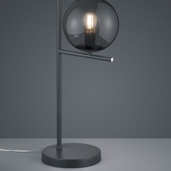 Πορτατίφ Trio Lighting   E14 Ανθρακί Μεταλλικό    502000142