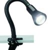 Φωτιστικό με Σφιγκτήρα Trio Lighting   E14 Μαύρο Πλαστικό    5028010-02
