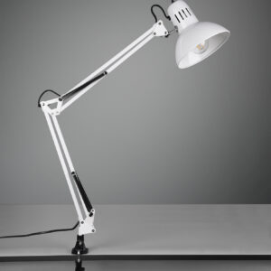 Φωτιστικό με Σφιγκτήρα Trio Lighting   E27 Λευκό Μεταλλικό    5029010-01