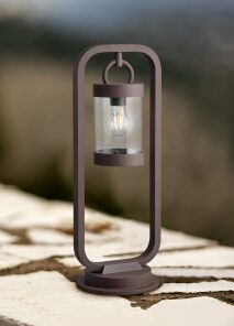 Κολωνάκι Trio Lighting E27 Σκουριά Αλουμίνιο IP44 504160124