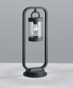 Κολωνάκι Trio Lighting E27 Ανθρακί Αλουμίνιο IP44 504160142