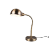 Επιτραπέζιο Φωτιστικό Trio Lighting PERRY  1x E27 Παλιός Ορείχαλκος Μεταλλικό   – 504900104