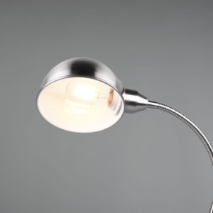 Επιτραπέζιο Φωτιστικό Trio Lighting PERRY  1x E27 Νίκελ Ματ Μεταλλικό   – 504900107