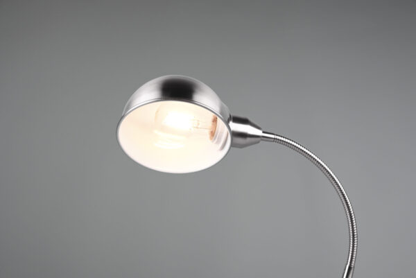 Επιτραπέζιο Φωτιστικό Trio Lighting PERRY  1x E27 Νίκελ Ματ Μεταλλικό   – 504900107