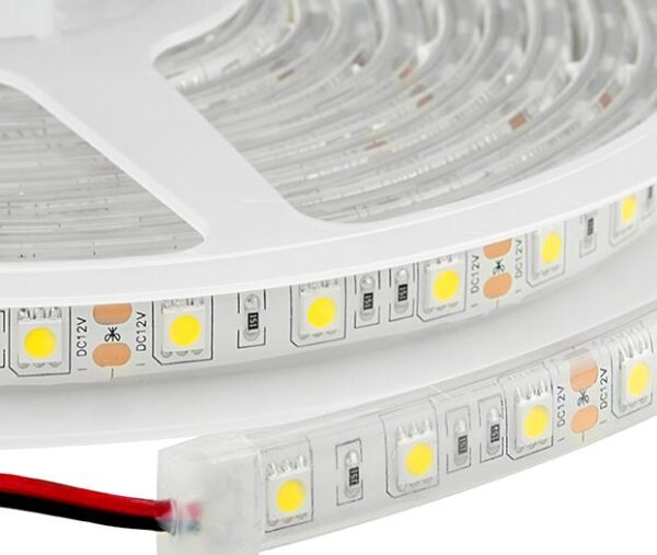 LED STRIP 5M 14,4W/M 12V DC IP65 3000K  Ra80 ACA - 505060WWPC