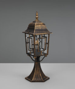 Φαναράκι Δαπέδου σε Απόχρωση Αντικέ Σκουριά VOLTURNO 1 x E27 IP44 Trio Lighting – 505960128