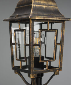 Φαναράκι Δαπέδου σε Απόχρωση Αντικέ Σκουριά VOLTURNO 1 x E27 IP44 Trio Lighting – 505960128