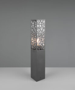 Κολωνάκι Trio Lighting E27 Ανθρακί Ατσάλι IP44 507360142