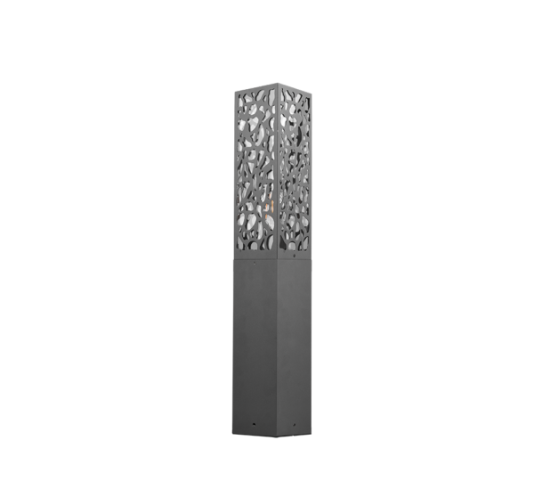 Κολωνάκι Trio Lighting   E27 Ανθρακί Ατσάλι   IP44 507360142