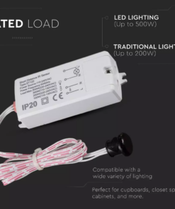 Ανιχνευτής κίνησης χεριού IR Max 300/500W Λευκό V-TAC – 5084